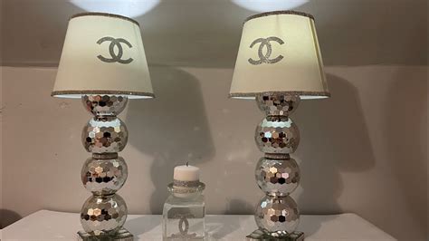 chanel lamp cheap|Chanel inspired lamp.